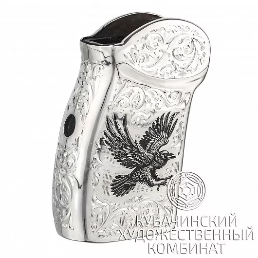 Рукоятка для пистолета из серебра