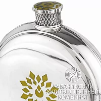 Фляга из серебра на 185 мл