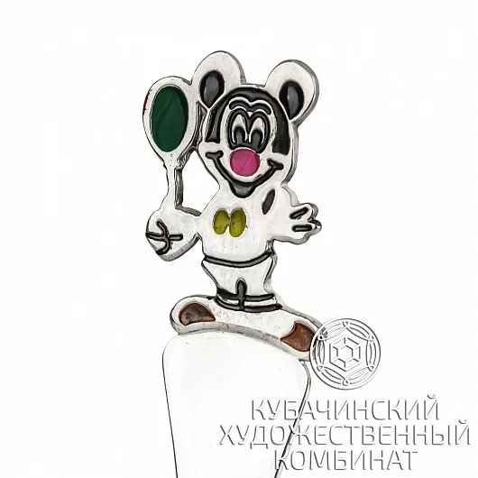 Ложка "Микки Маус" из серебра 925 пробы