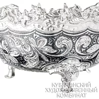 Конфетница из серебра