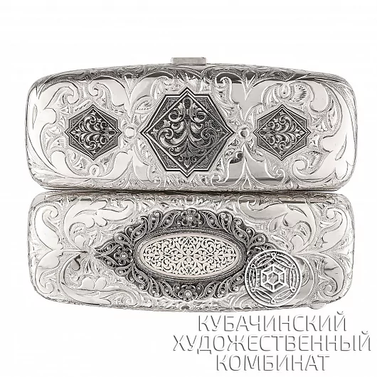 Футляр для очков из серебра