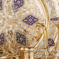 Чайный сервиз из серебра 925 пробы