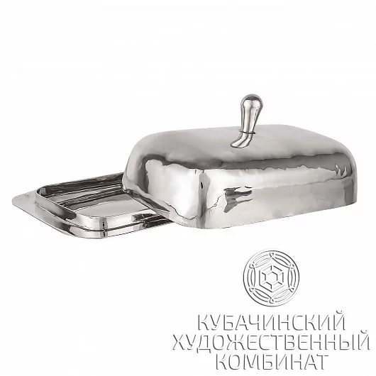 Маслёнка из серебра