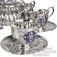 Чайный сервиз из серебра