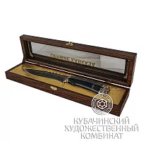 Нож из дамасской стали