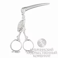 Щипцы из серебра 925 пробы