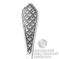 Ложка чайная из серебра 925 пробы