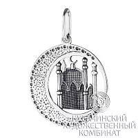 Кулон серебряный 925 пробы