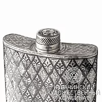 Фляга из серебра на 160 мл