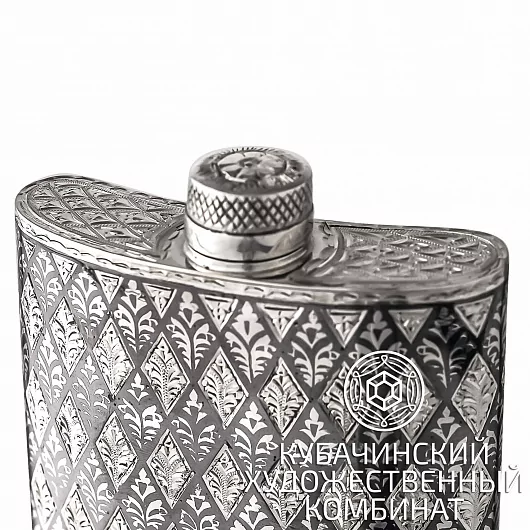 Фляга из серебра на 160 мл
