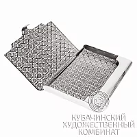 Визитница из серебра