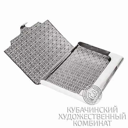 Визитница из серебра