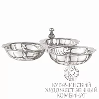 Менажница из серебра