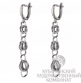 Серьги из серебра 925 пробы