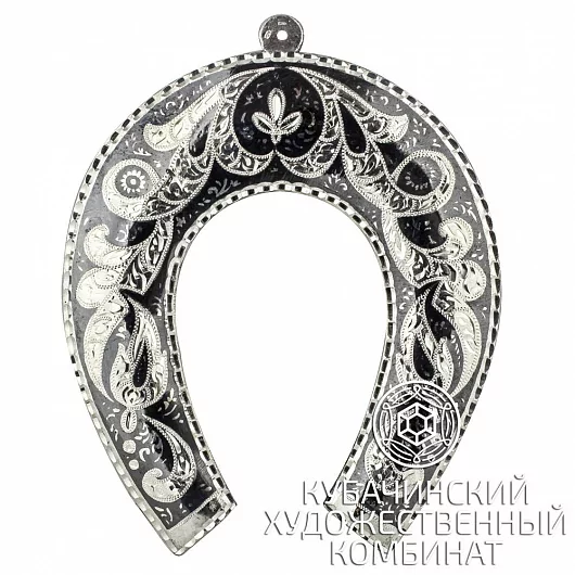 Подкова серебряная