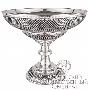 Фруктовница серебряная