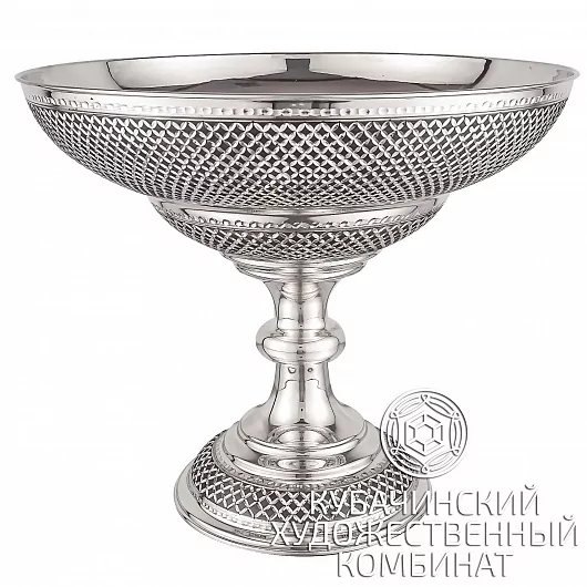 Фруктовница серебряная