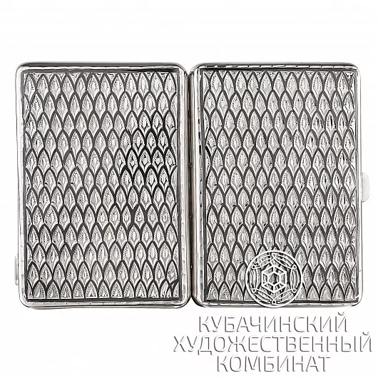 Портсигар из серебра