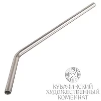 Трубочка из серебра 925 пробы