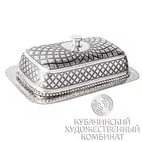Масленка из серебра