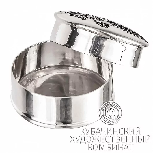 Таблетница из серебра