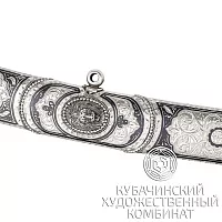 Сабля из серебра