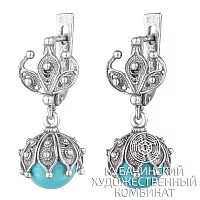 Серьги из серебра 925 пробы