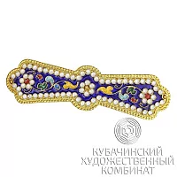 Заколка из серебра