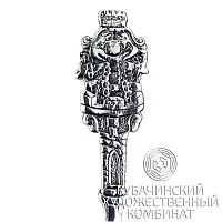 Ложка чайная "Башня" из серебра