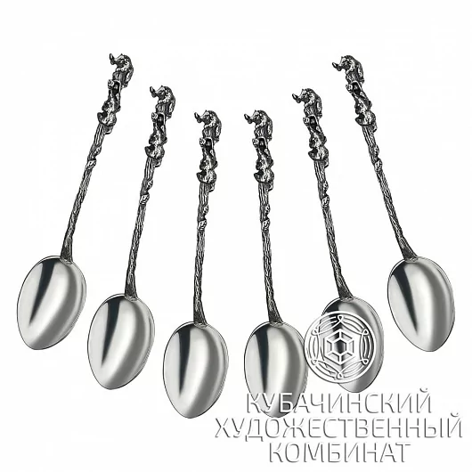 Ложки серебряные «Медвежата»