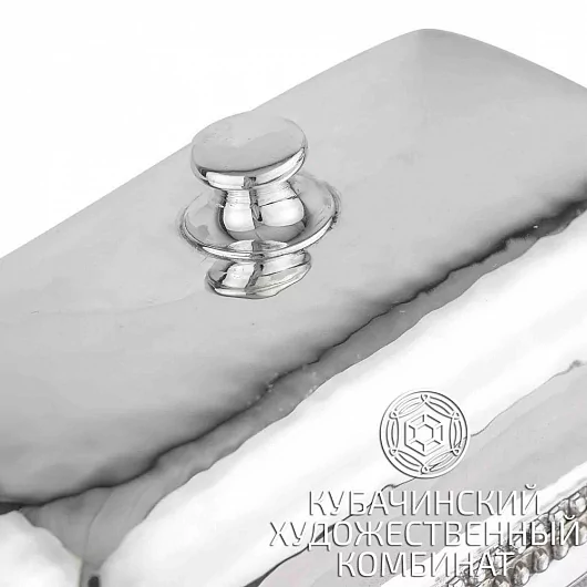 Маслёнка из серебра