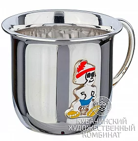 Кружка детская из серебра