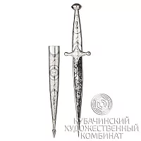Кинжал серебряный