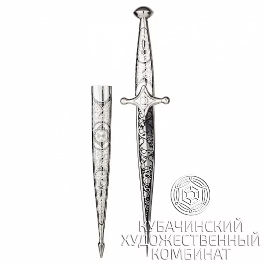 Кинжал серебряный