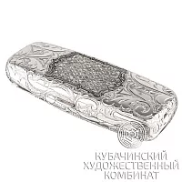 Футляр для очков из серебра