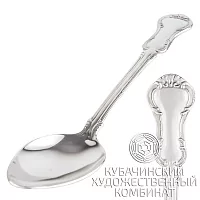 Ложка десертная из серебра 925 пробы