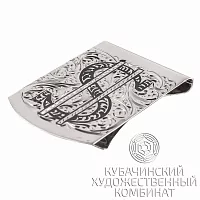 Зажим для денег из серебра