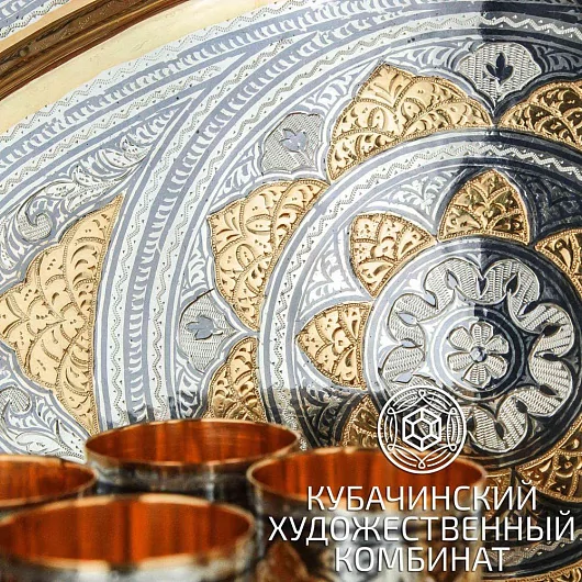 Коньячный набор из серебра