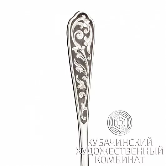 Вилка десертная из серебра 925