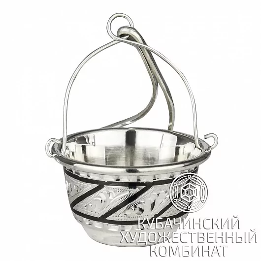 Сито Кубачинских мастеров из серебра