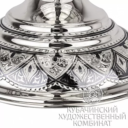 Фруктовница серебряная 