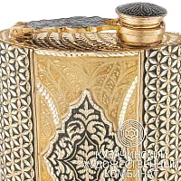 Фляга из латуни на 200 мл