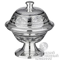 Икорница из серебра