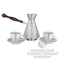 Кофейный набор из латуни на 870 мл