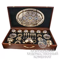 Чайный сервиз из серебра на 850 мл