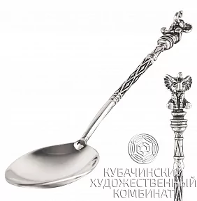Ложка чайная из серебра 925 пробы