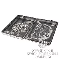 Пепельница из серебра