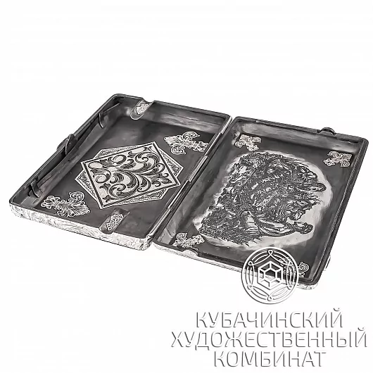 Пепельница из серебра
