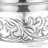 Конфетница серебряная 925 пробы  