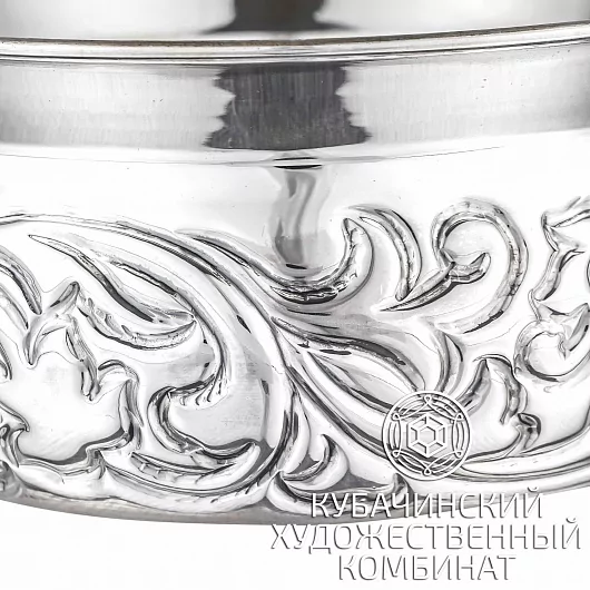 Конфетница серебряная 925 пробы  